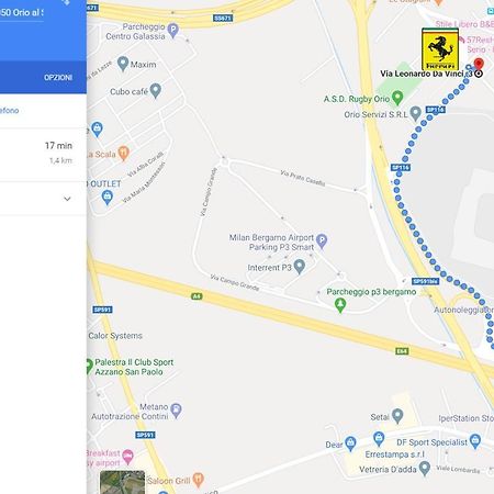 Ferrari Formula 1 Hotel Orio al Serio Bagian luar foto